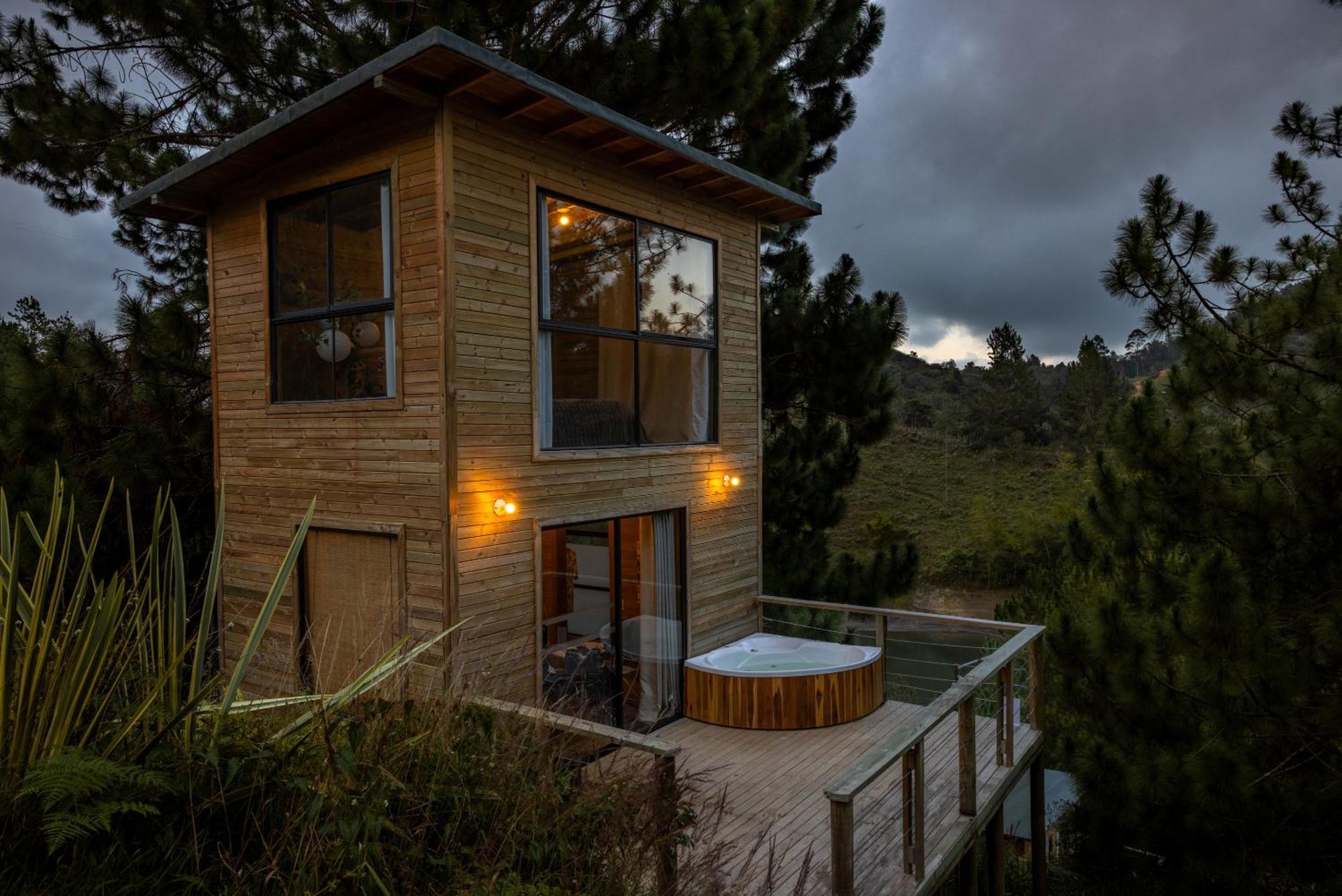Cabanas Refugio Himalaya Guatapé Εξωτερικό φωτογραφία
