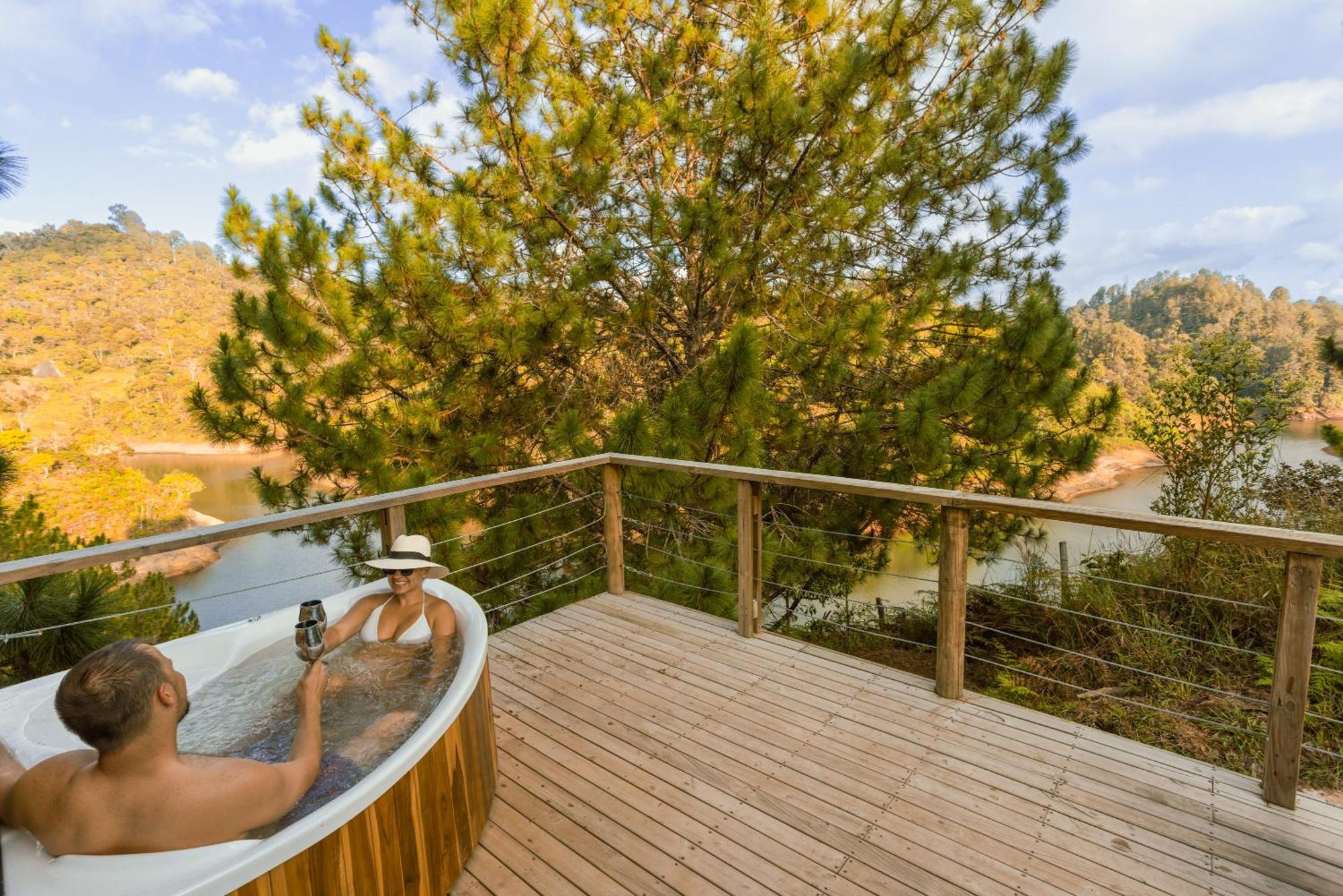 Cabanas Refugio Himalaya Guatapé Εξωτερικό φωτογραφία