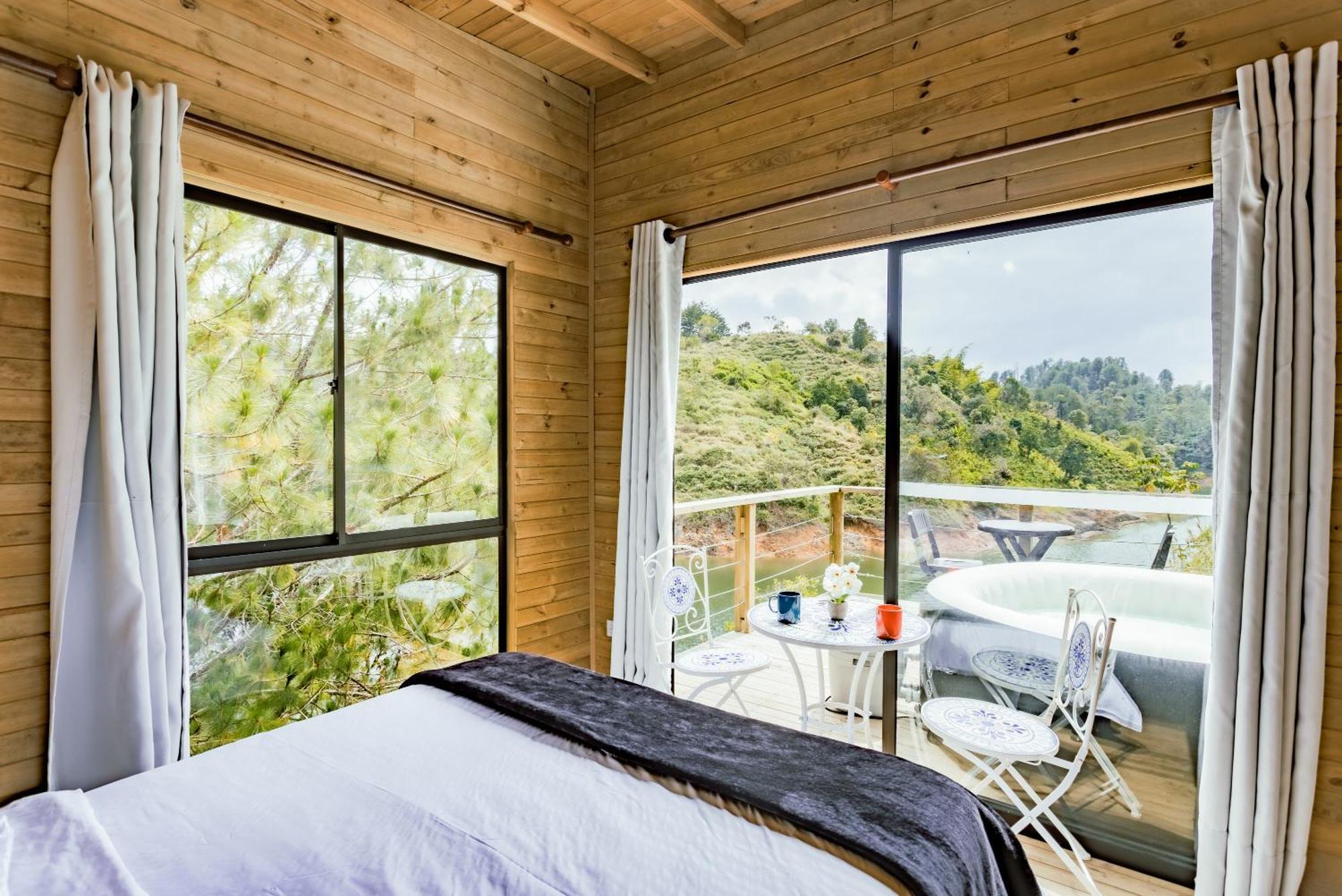 Cabanas Refugio Himalaya Guatapé Εξωτερικό φωτογραφία