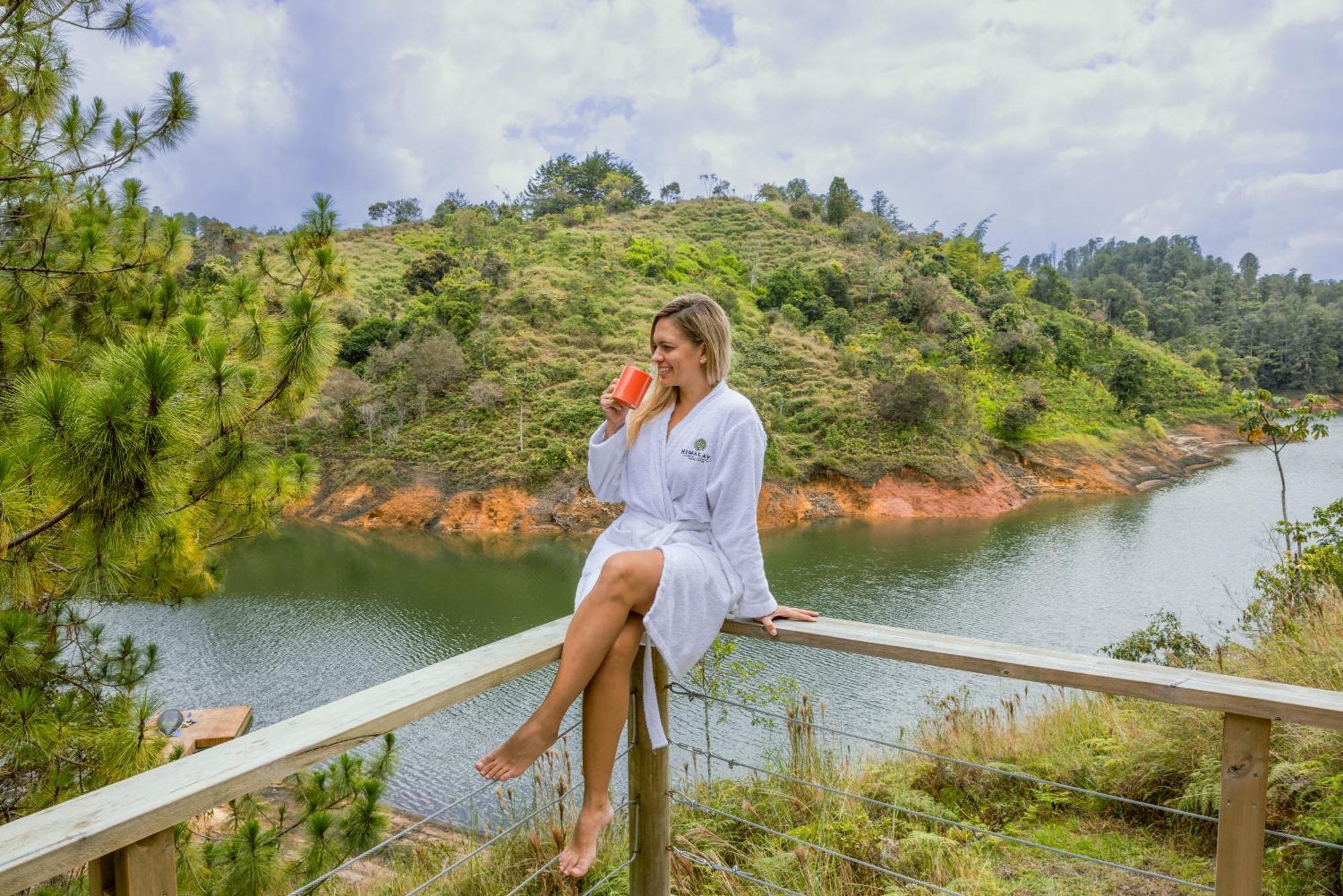 Cabanas Refugio Himalaya Guatapé Εξωτερικό φωτογραφία