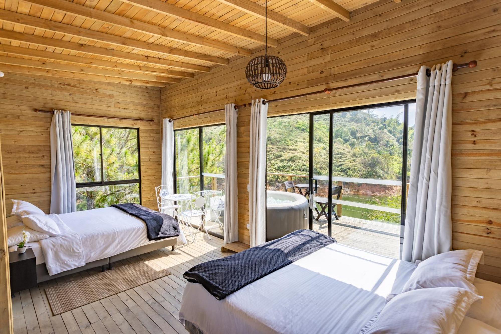 Cabanas Refugio Himalaya Guatapé Εξωτερικό φωτογραφία